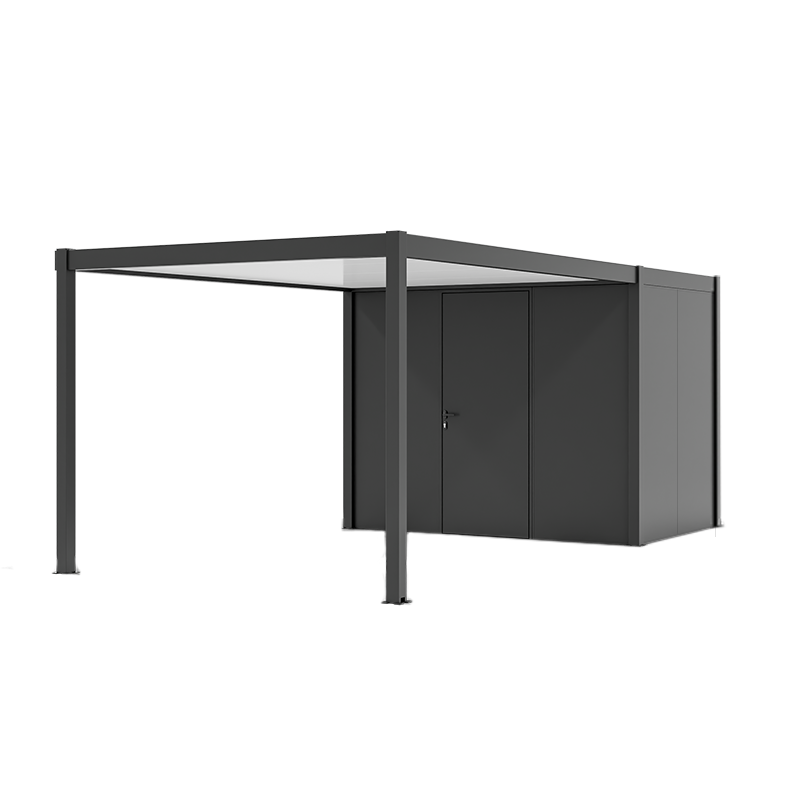Carport - Modele - brevin Box 2M 4P Extremite