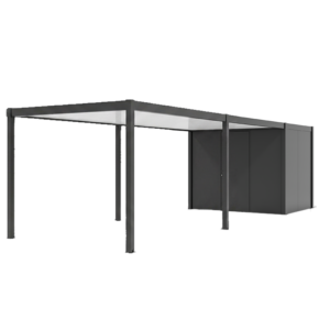 Carport - Modele - brevin Box 2M 6P Extremite