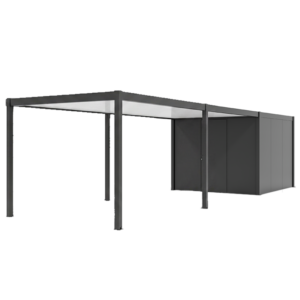 Carport - Modele - brevin Box 3M 6P Extremite