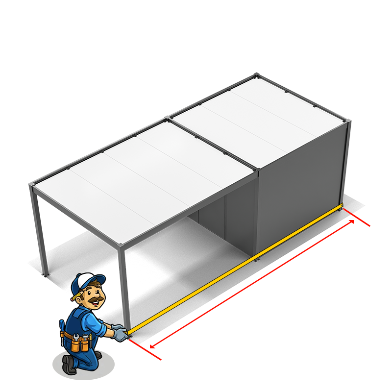 Longueur carport Placar Box