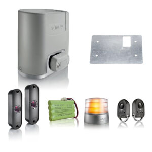 Motorisation Elixo Smart io - Pack confort pour portail coulissant somfy