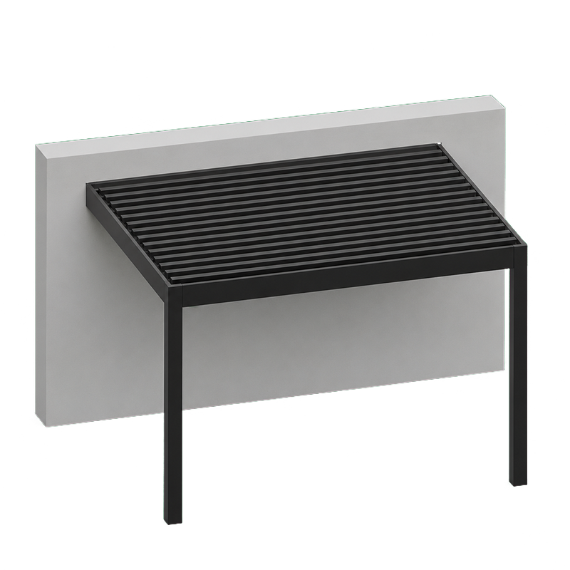 Pergola - Modele - abriva Adosse 2 poteaux